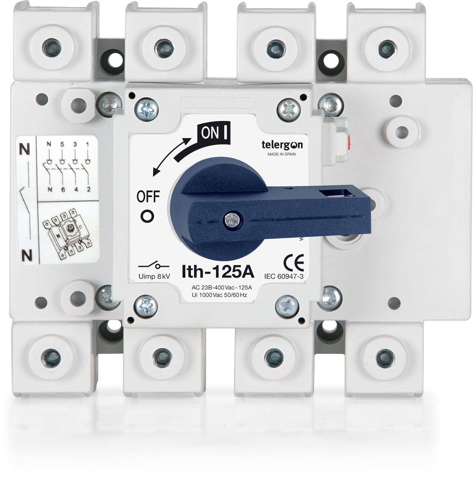 Switch Disconnector S5 3P+N 125-200A