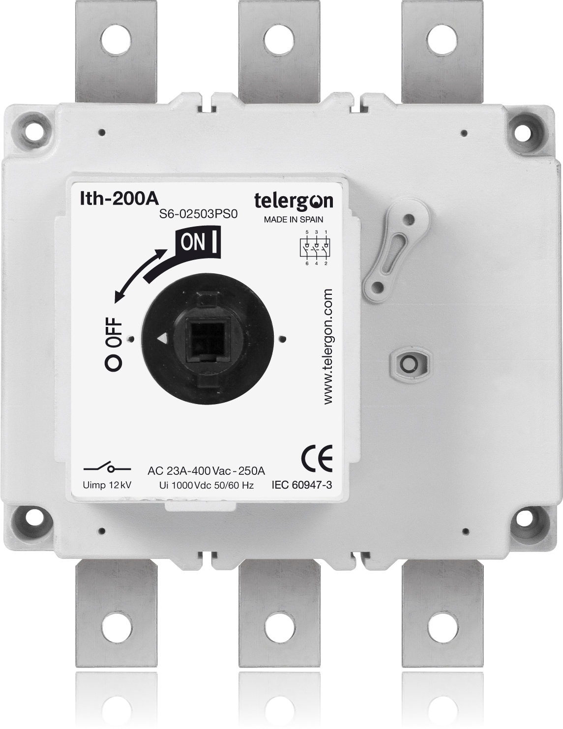 Switch Disconnector S6 3P 250-500A