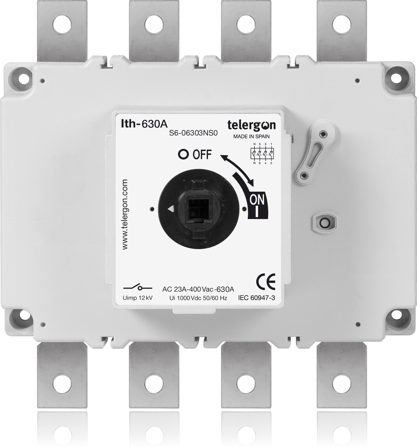 Switch Disconnector S6 3P+N 630-800A