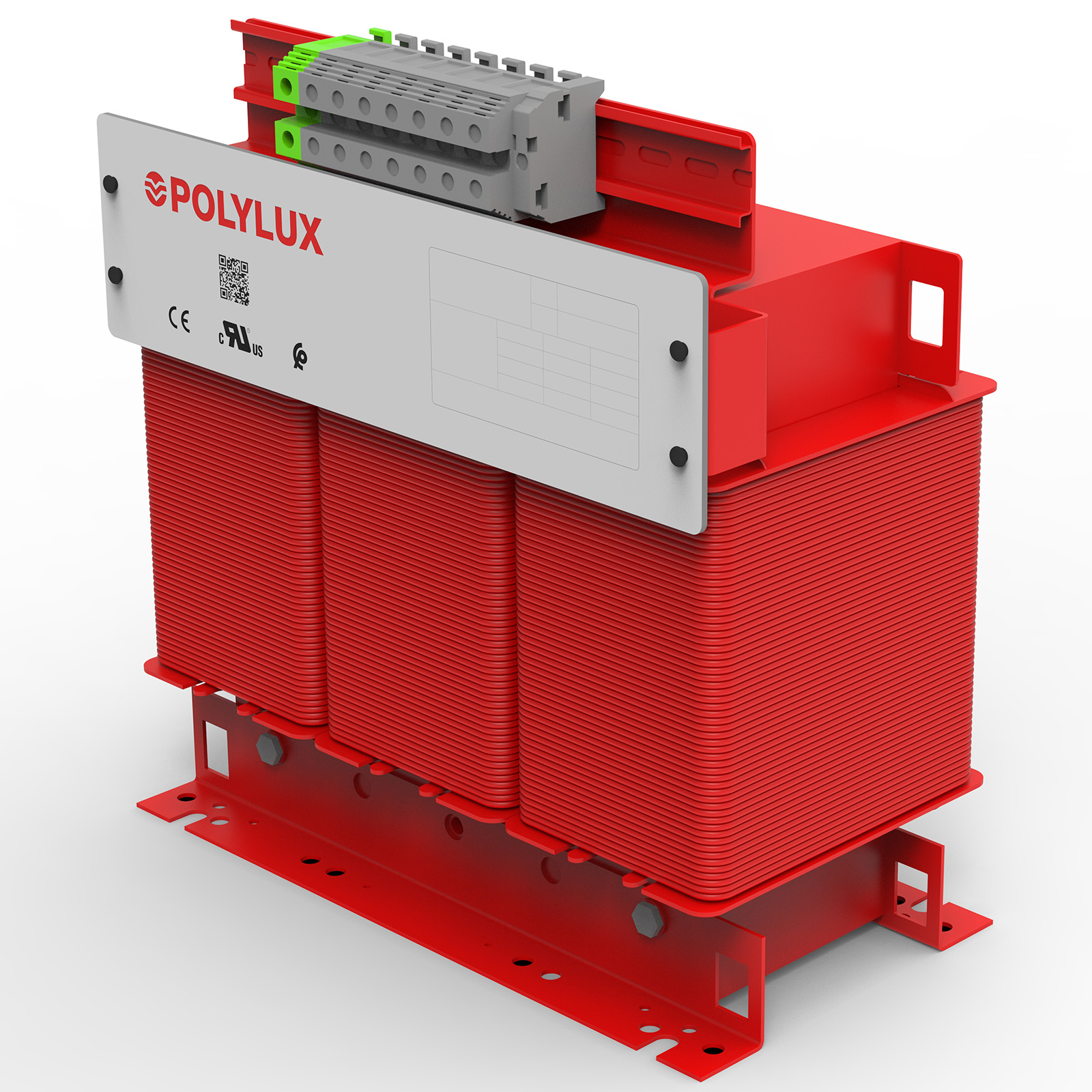 Three-phase isolation transformer IP-00 0,63-1000 kVA I/400 V O/400 V+N Yyn0
