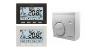Wall mounted programmable thermostats