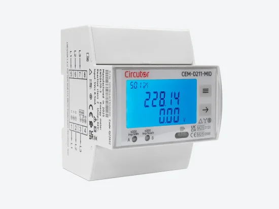 CEM-D211 -MID, Direct three-phase energy meter with MID certificate