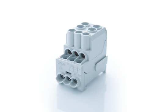 1P / Grey / 2,5 mm² - 25 mm² / 1,5 mm² - 10 mm²